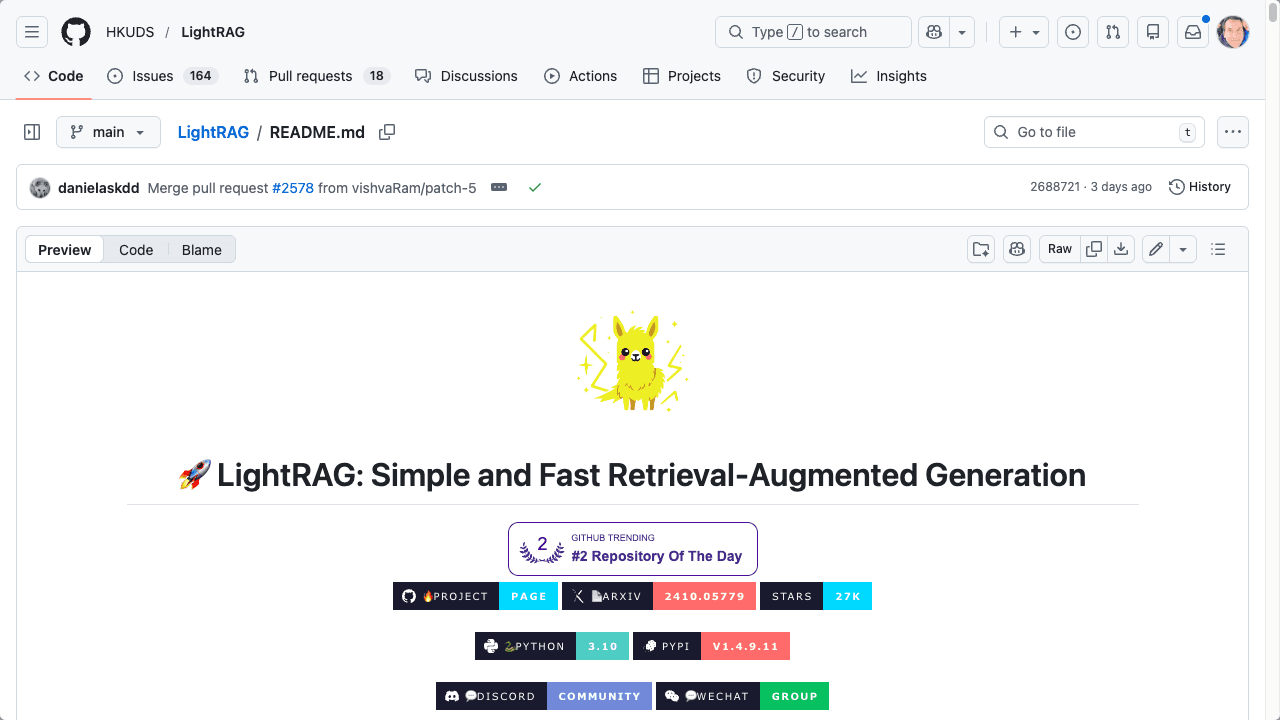 Featured Repository Screenshot